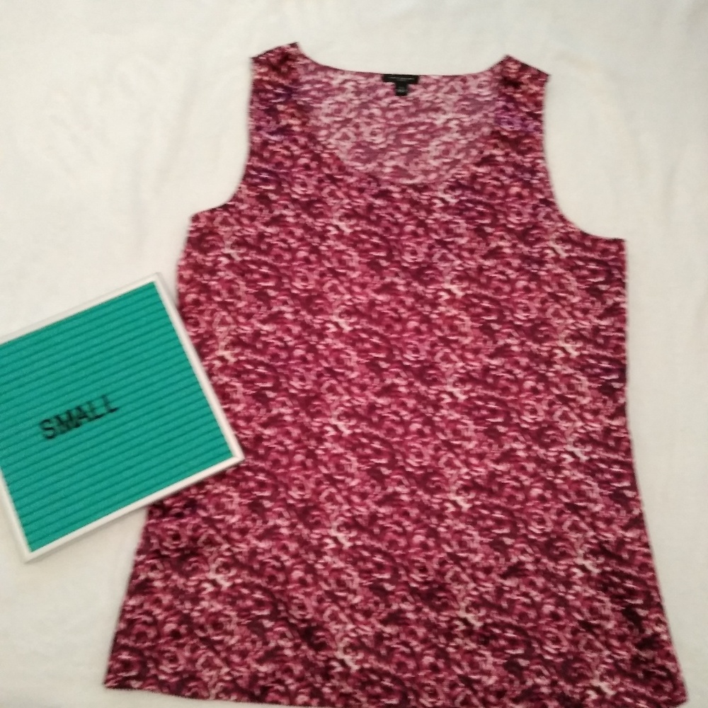 Ann Taylor floral tank size small